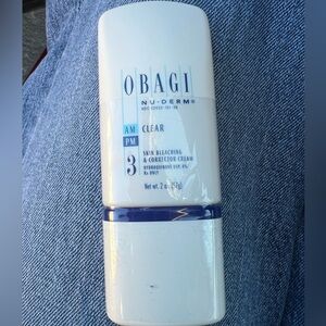 Obagi Nu-Derm Clear Cream with Blue Accents